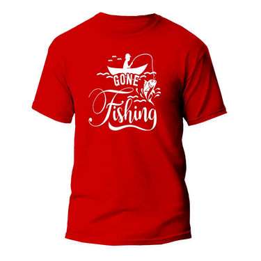 Gone Fishing Man T-Shirt